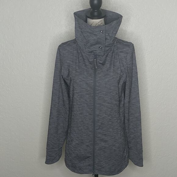 Gaiam Zip Front Jacket Gray Size Medium - Picture 1 of 9